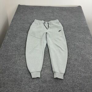 Nike Joggers Mens L Grey Cotton Polyester Tech Fleece Sweatpants Sportswear